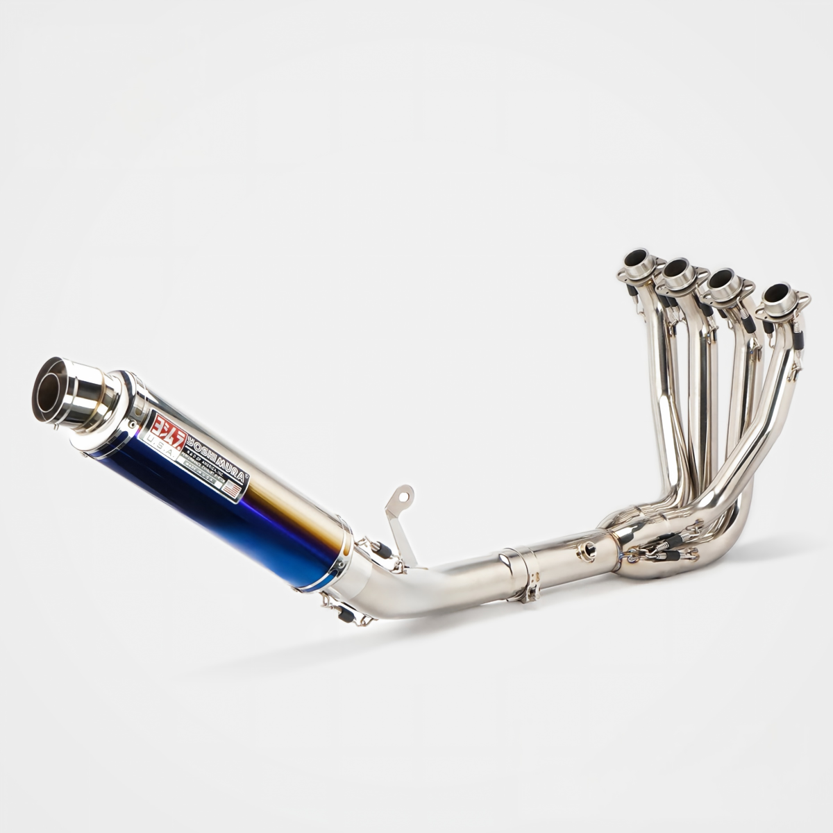 Kawasaki Z900RS/SE 2017~2025 Header & Mid-Pipe Assembly - Stainless Steel Real Carbon Fiber Titanium Alloy