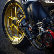 Ducati V4 V4s Panigale 2018-2024 Header & Mid-Pipe Assembly - Titanium Alloy