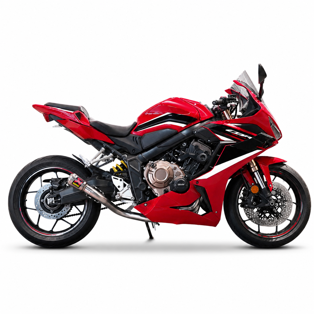 Honda CBR650R CB650RR Full Exhaust System - Stainless Steel Titanium Alloy