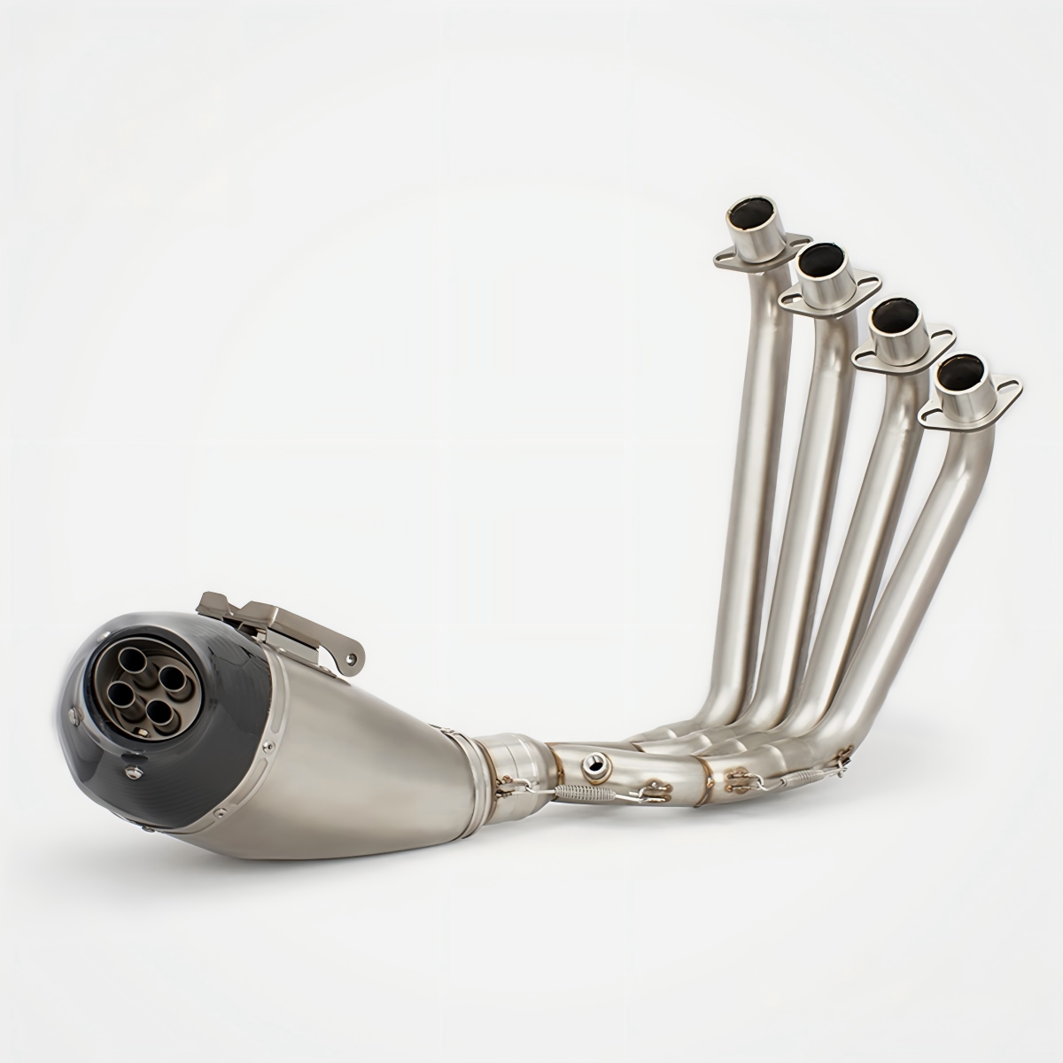 Honda CBR650 RR 2019~2025 Full Exhaust System - Stainless Steel Titanium