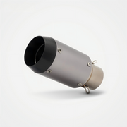 51/60mm Muffler Exhaust Muffler - Stainless Steel Real Mini