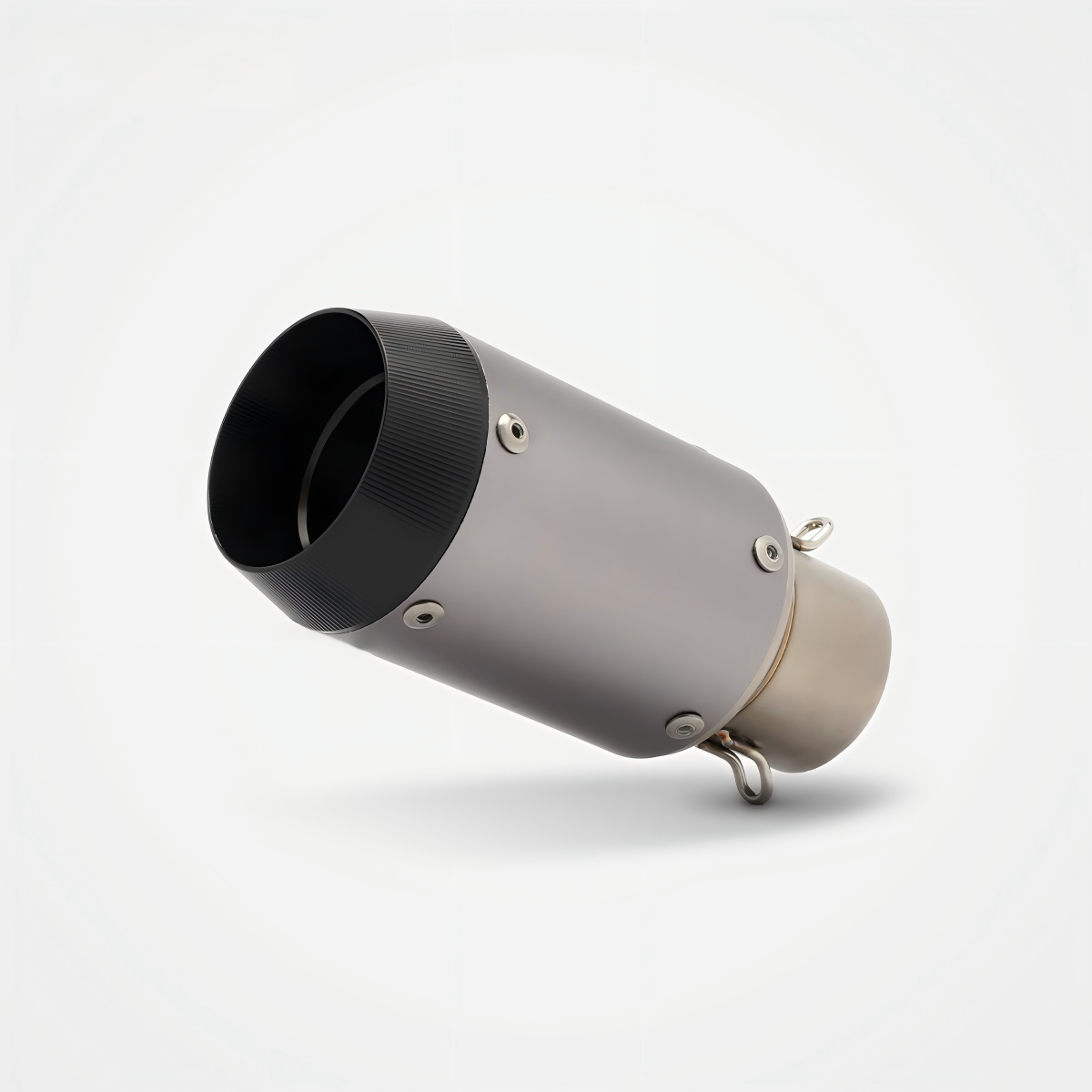 51/60mm Muffler Exhaust Muffler - Stainless Steel Real Mini