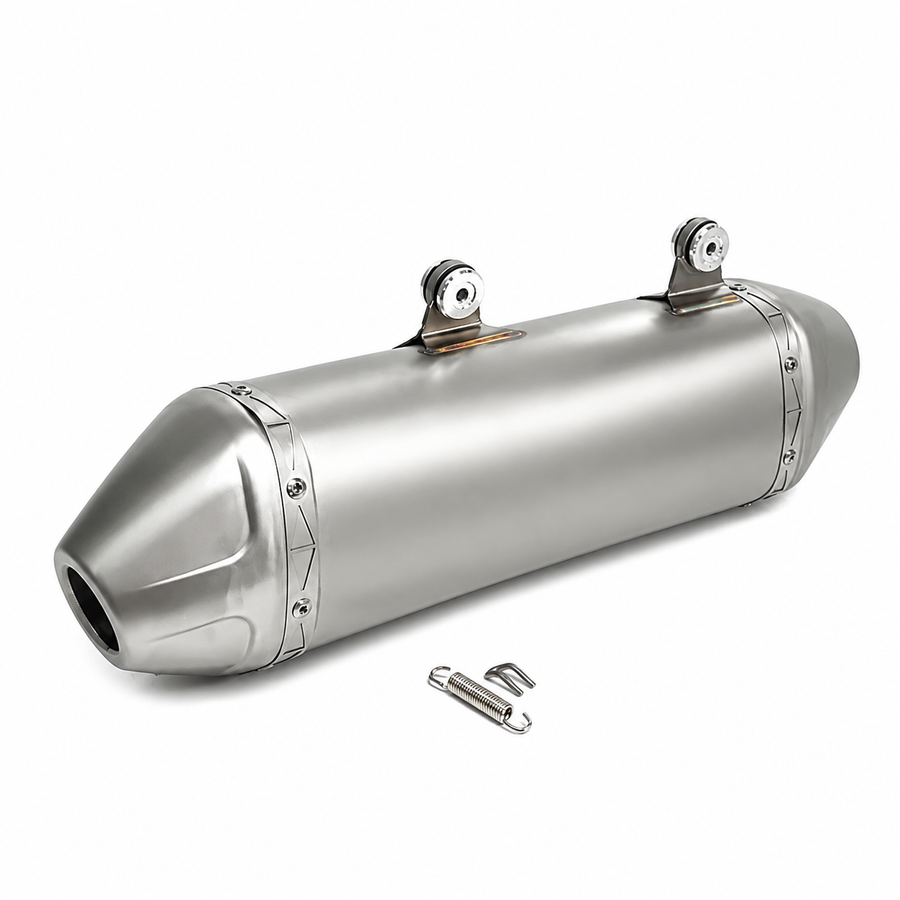 GAS GAS 500/500f EC/E EW 2024 Header & Mid-Pipe Assembly - Stainless Steel