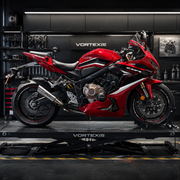 Honda CBR650 RR 2019~2025 Full Exhaust System - Stainless Steel Titanium
