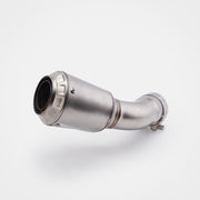 Kawasaki 4R ZX 2023~2025 Slip-On Muffler - Stainless Steel Real Carbon Fiber