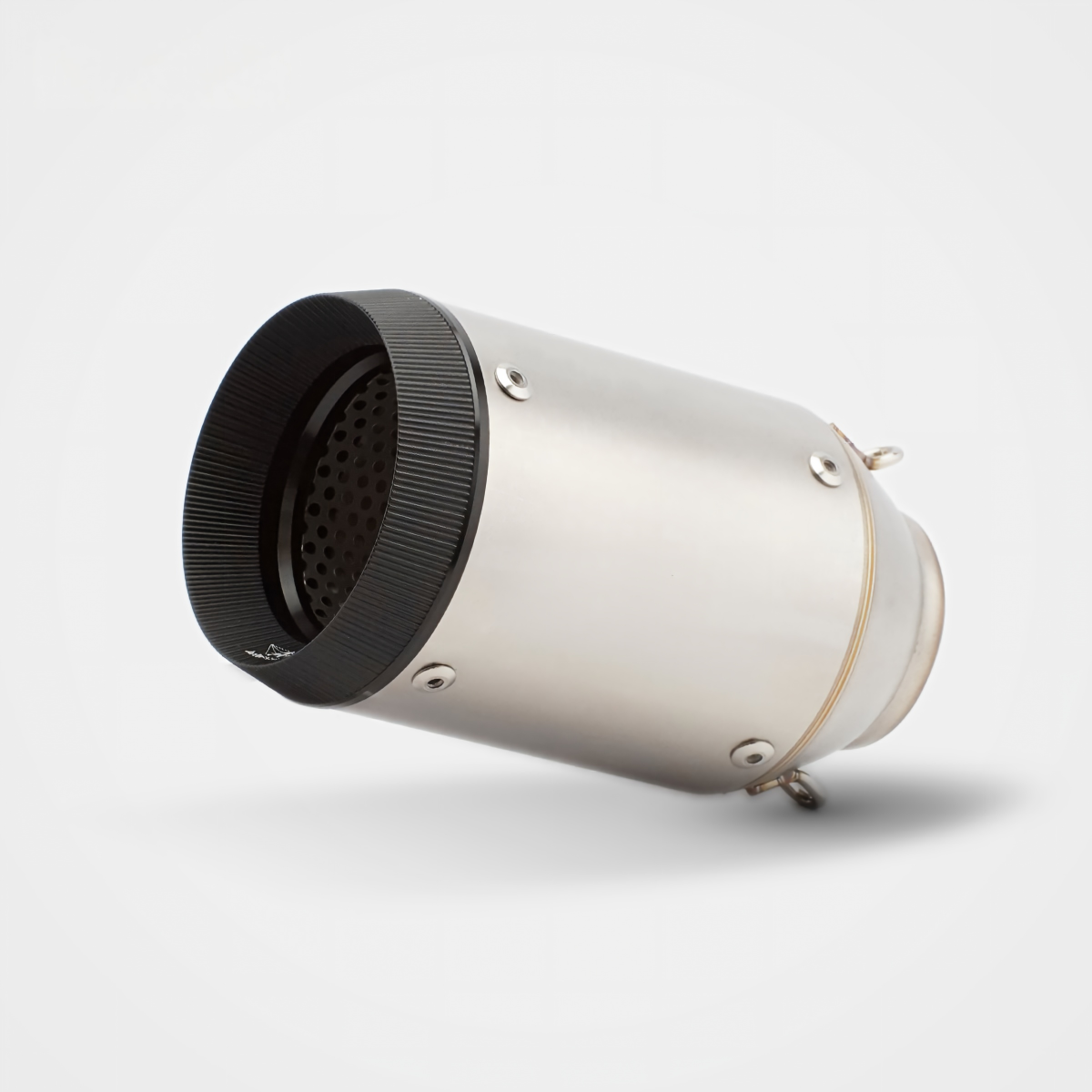 51/60mm Muffler Exhaust Muffler - Stainless Steel Real Carbon Fiber