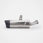 Kawasaki Z900 Slip-On Muffler - Stainless Steel Real Carbon Fiber