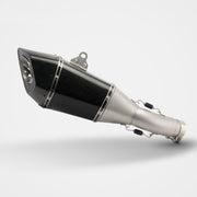 Kawasaki Z900 Slip-On Muffler - Stainless Steel Real Carbon Fiber