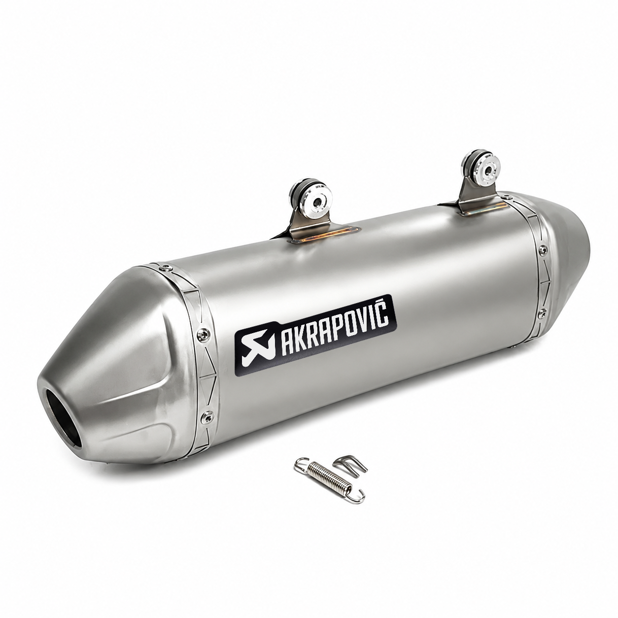 Husqvarna 450/501 FE 2024 Slip-On Muffler Header & Mid-Pipe Assembly - Stainless Steel Titanium Alloy