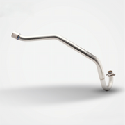 Honda CRF110 Header & Mid-Pipe Assembly - Stainless Steel Titanium