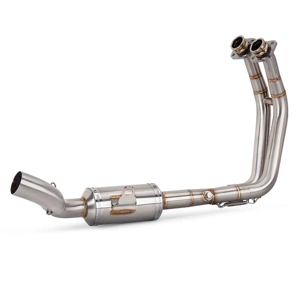 Suzuki GSX 8S/8R 2023-2024 Header & Mid-Pipe Assembly - Titanium Alloy