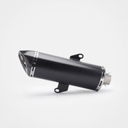 Honda Forza350 2022~2025 Header & Mid-Pipe Assembly - Stainless Steel black 51mm