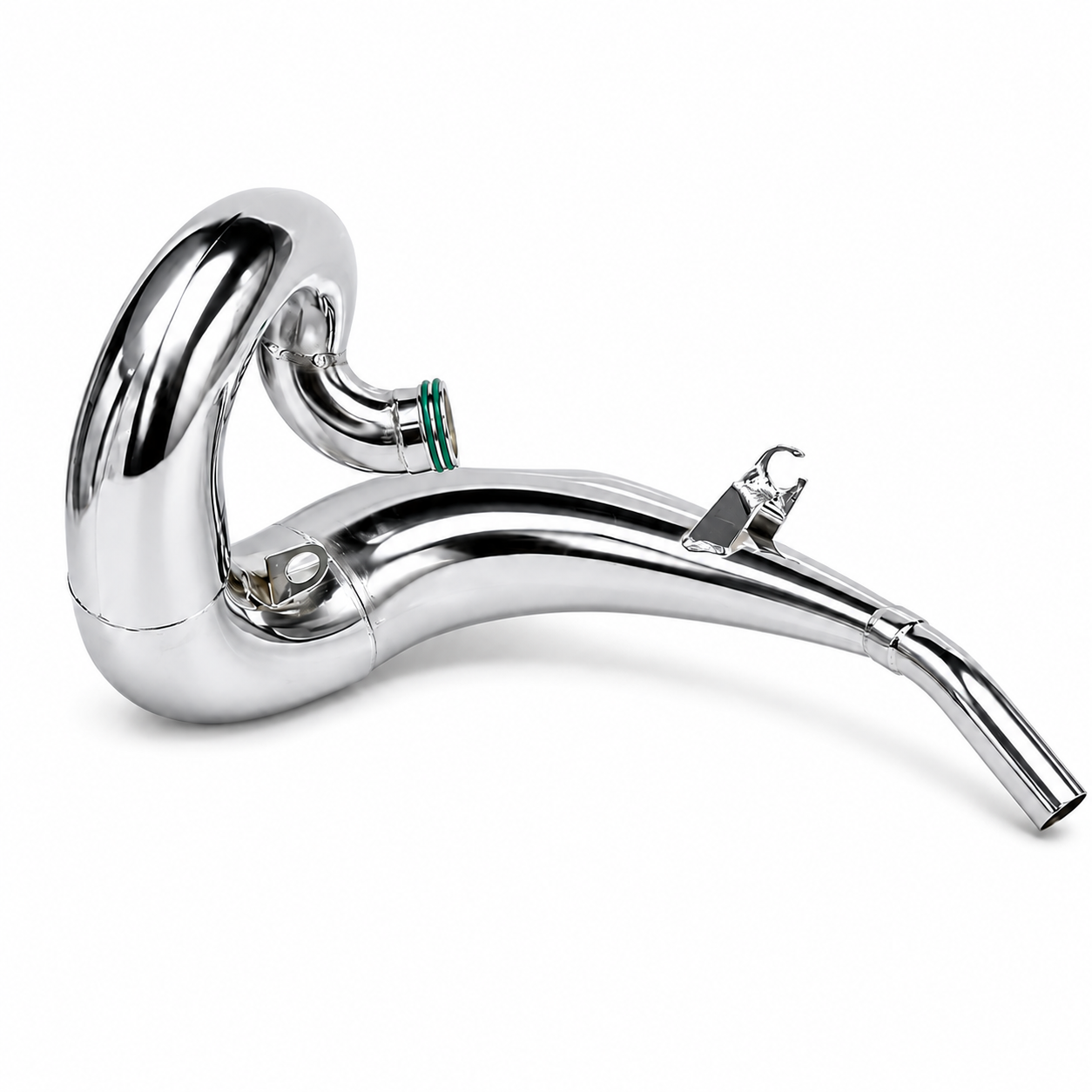 Husqvarna 250/300 TE TC TX Header & Mid-Pipe Assembly - Stainless Steel Titanium Alloy