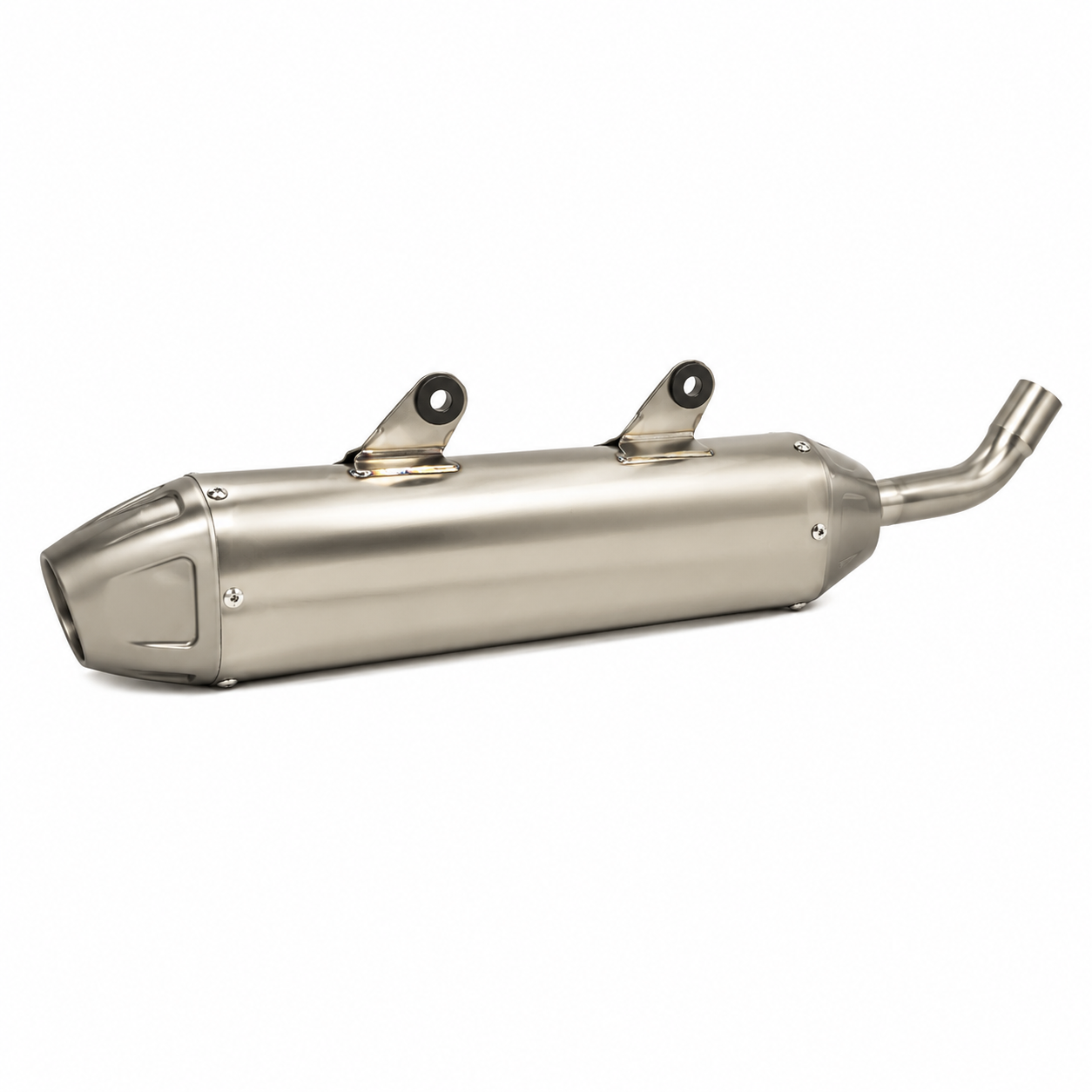 Husqvarna 250/300 TE TC TX Header & Mid-Pipe Assembly - Stainless Steel Titanium Alloy
