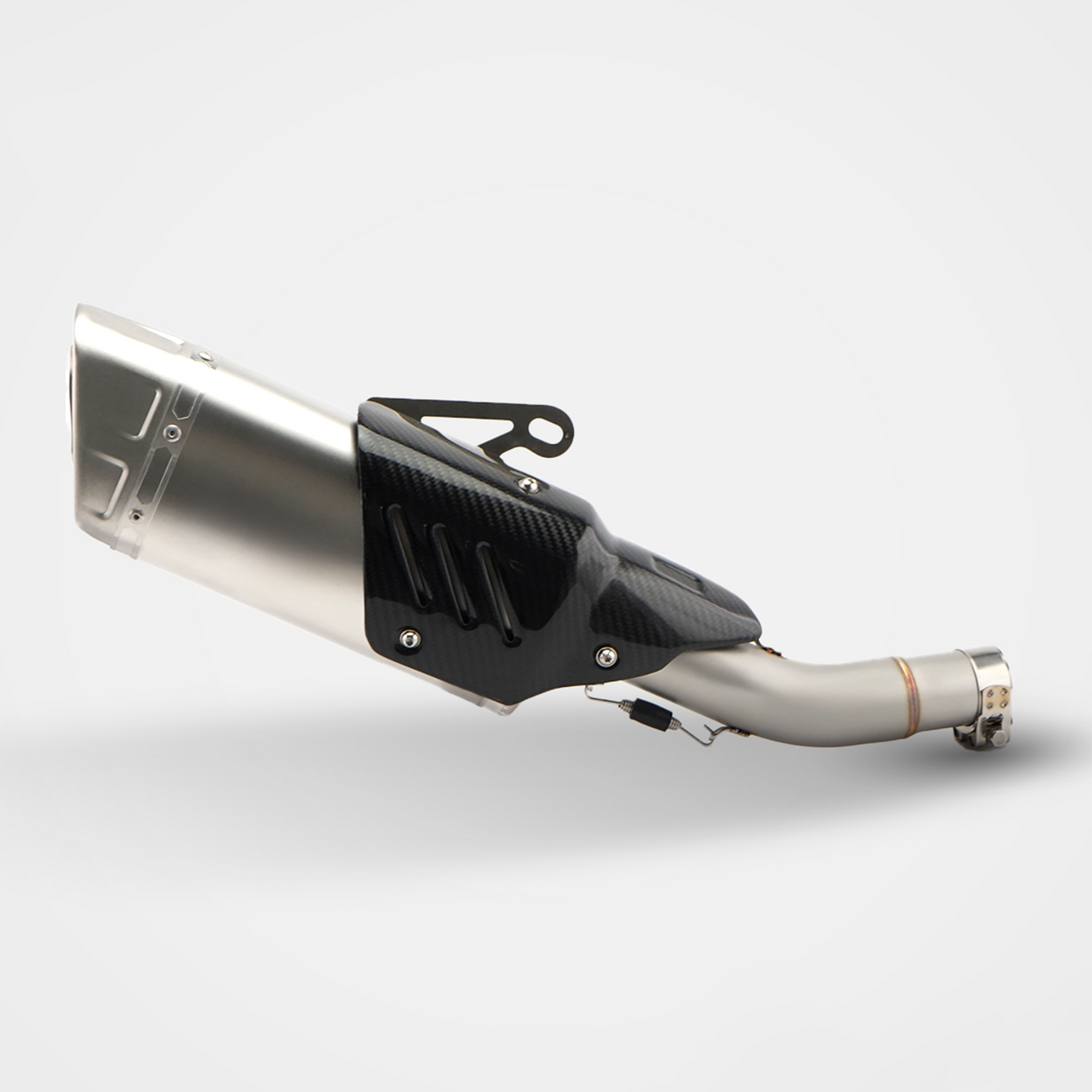 Suzuki GSX 250R DL250 GW250 Header & Mid-Pipe Assembly - Slip-On / Slip-On Exhaust Stainless Steel