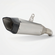 Kawasaki 4R ZX 2023~2025 Slip-On Muffler - Stainless Steel Real Carbon Fiber