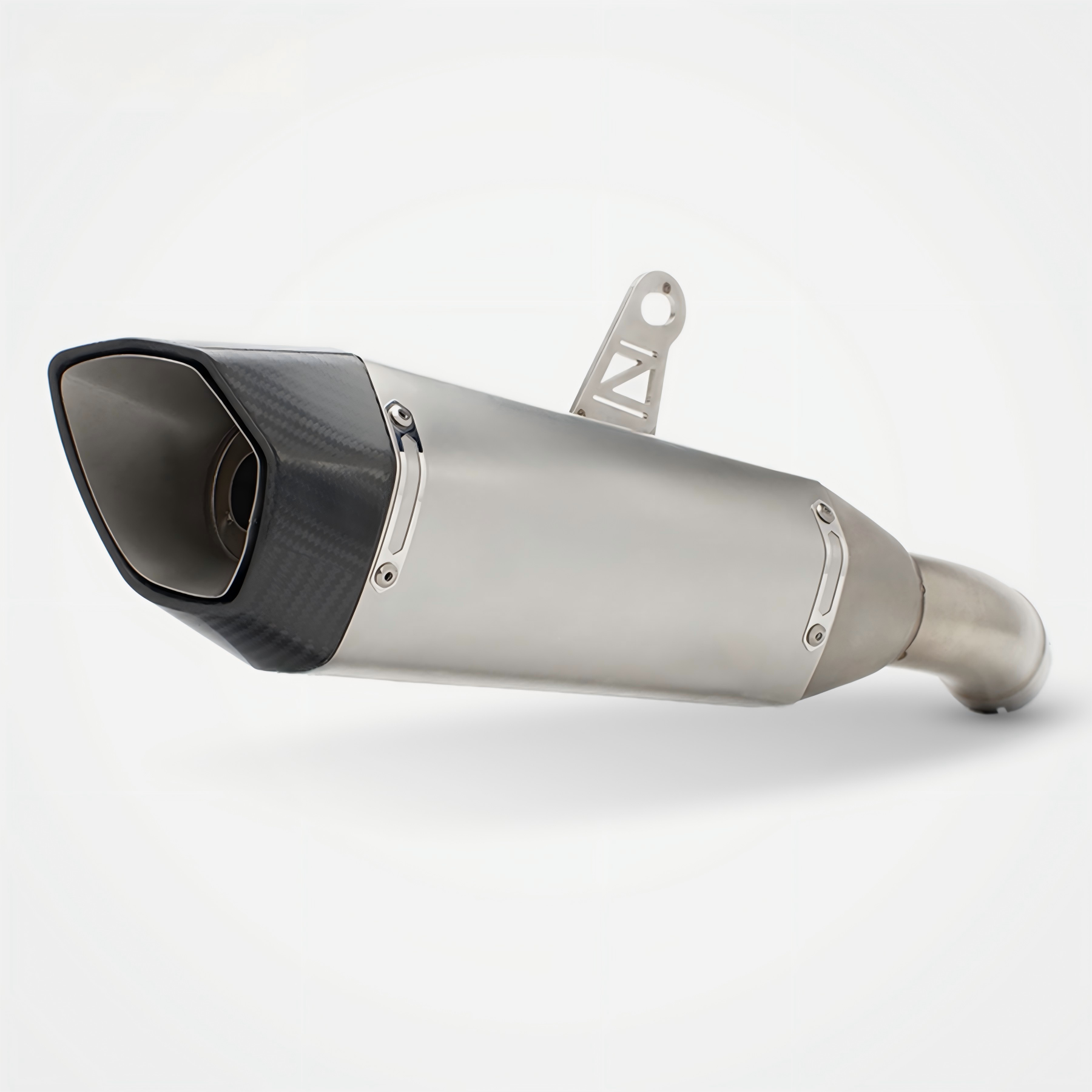 Kawasaki 4R ZX 2023~2025 Slip-On Muffler - Stainless Steel Real Carbon Fiber