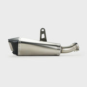 Kawasaki Z900 Slip-On Muffler - Stainless Steel Real Carbon Fiber