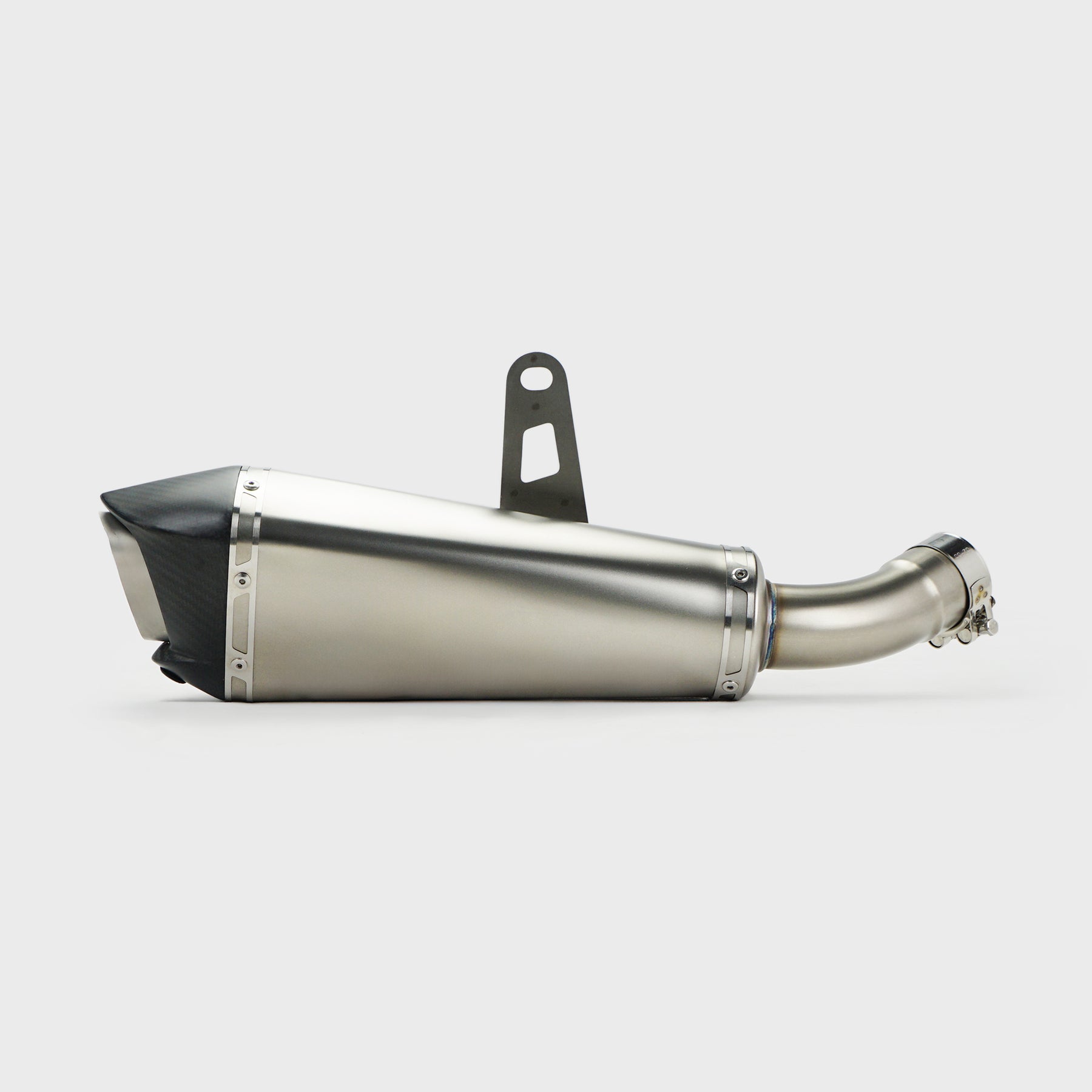 Kawasaki Z900 Slip-On Muffler - Stainless Steel Real Carbon Fiber