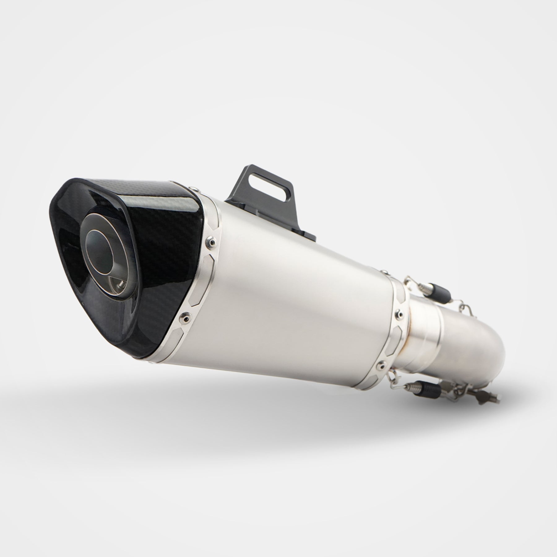 Kawasaki Z900 Slip-On Muffler - Stainless Steel Real Carbon Fiber