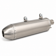 Husqvarna 450/501 FE 2024 Slip-On Muffler Header & Mid-Pipe Assembly - Stainless Steel Titanium Alloy