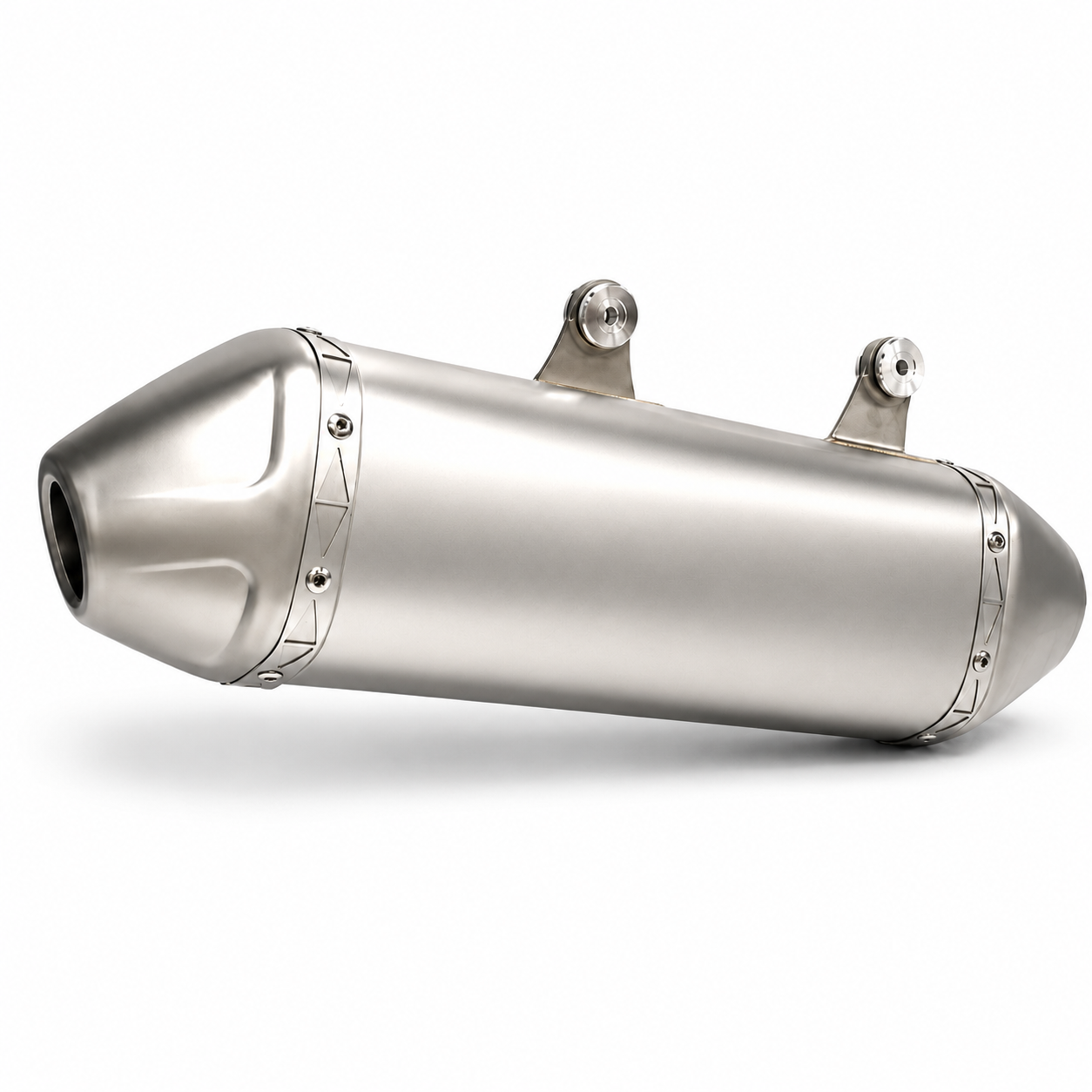 GAS GAS 250/350 EC 2021 Header & Mid-Pipe Assembly - Stainless Steel Titanium Alloy