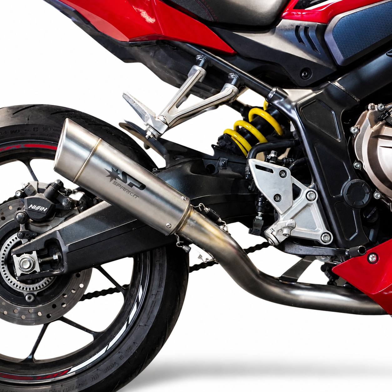 Honda CBR650 RR 2019~2025 Full Exhaust System - Stainless Steel Titanium