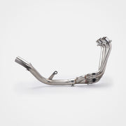 Honda CBR650 RR 2019~2025 Header & Mid-Pipe Assembly - Stainless Steel  Titanium 51MM