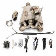 Ducati Panigale V4/V4S Full System Stock look Slip-On Muffler - Titanium Alloy