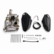 Ducati Panigale V4/V4S Full System Stock look Slip-On Muffler - Titanium Alloy