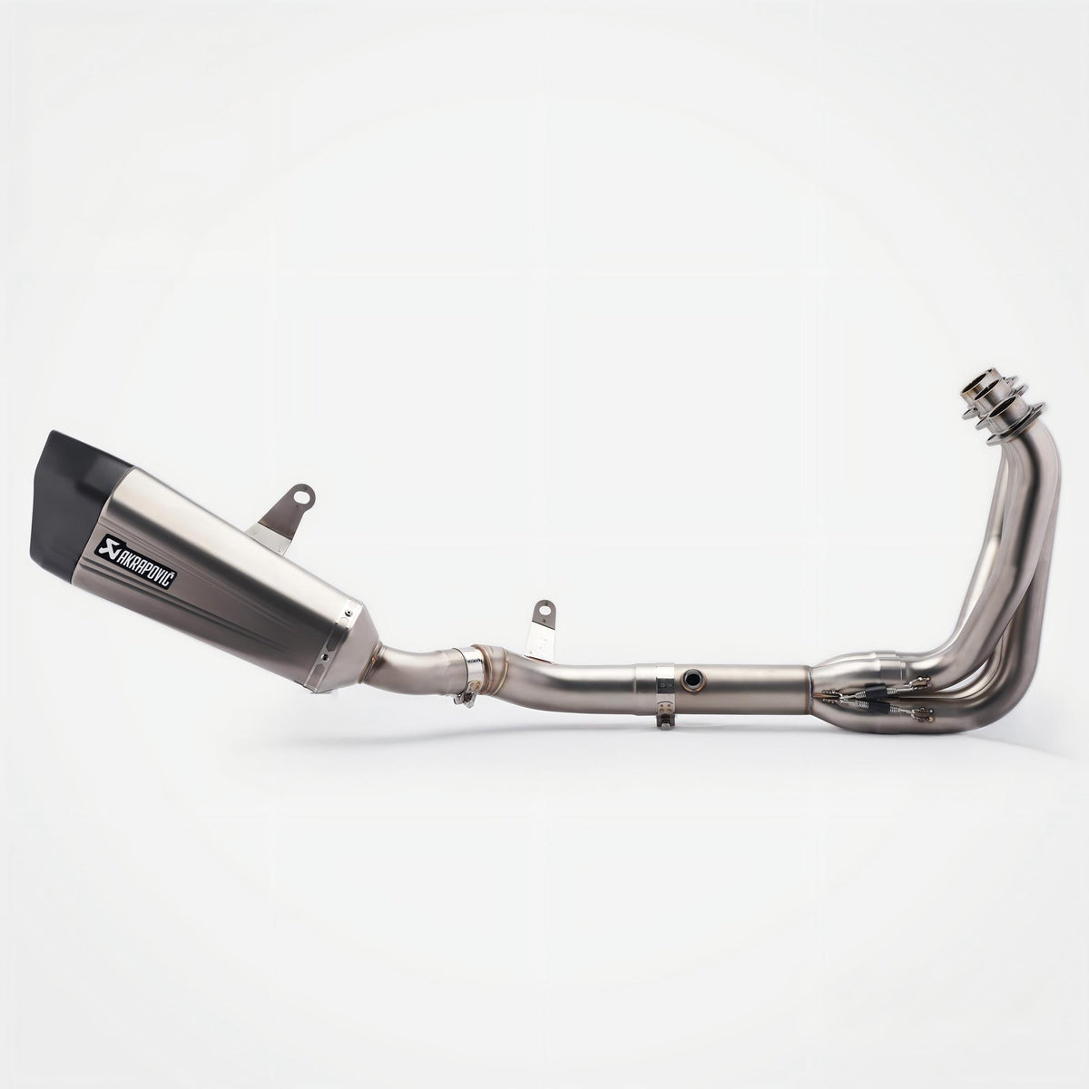 Kawasaki Z900 Header & Mid-Pipe Assembly - Stainless Steel Carbon Fiber