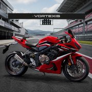 Honda CBR650 RR 2019~2025 Full Exhaust System - Stainless Steel Titanium