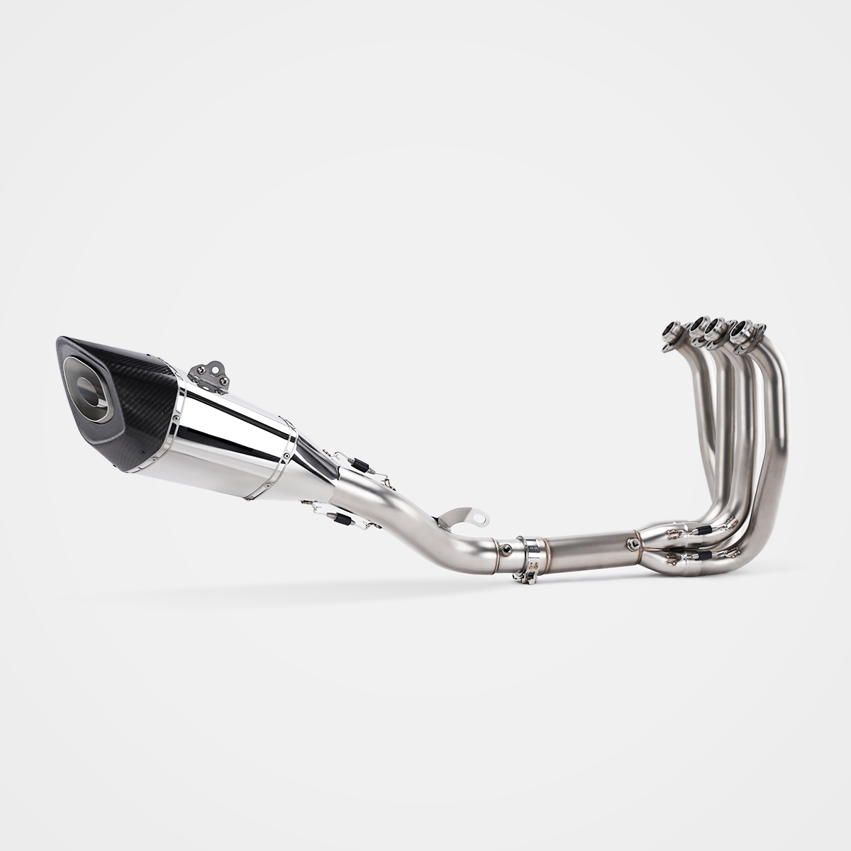 Kawasaki 6R ZX Full System - Stainless Steel Real Titanium Alloy