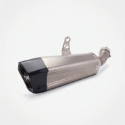 Kawasaki Z900 Slip-On Muffler - Stainless Steel Real Carbon Fiber