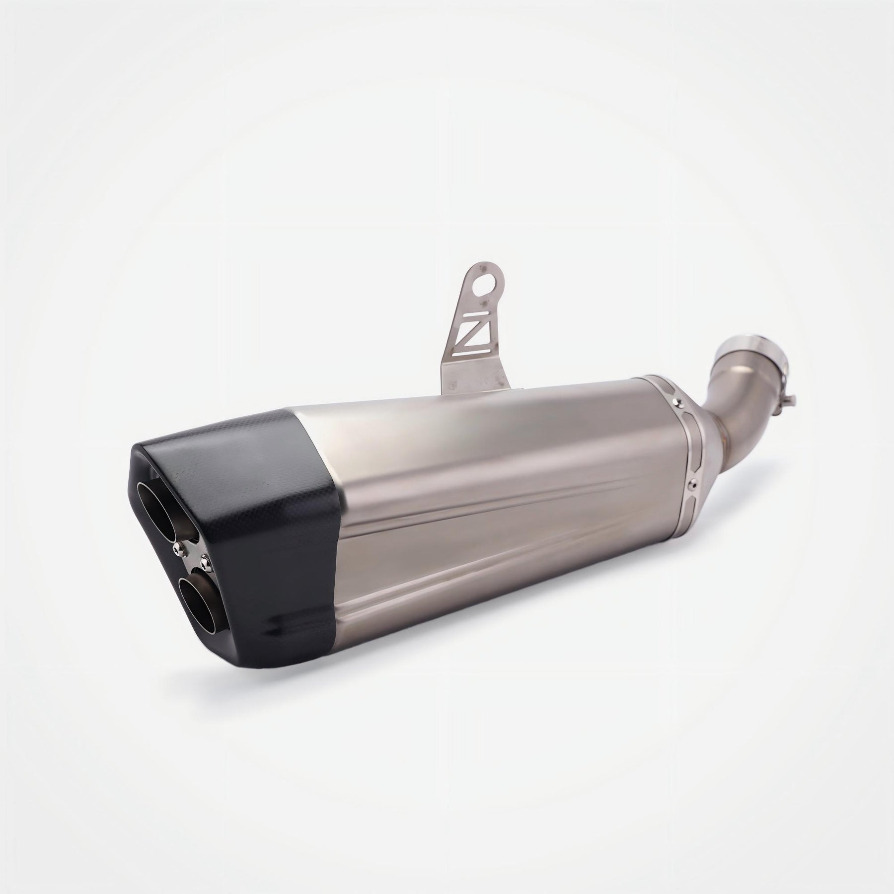 Kawasaki Z900 Slip-On Muffler - Stainless Steel Real Carbon Fiber
