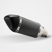 Kawasaki Z900 Slip-On Muffler - Stainless Steel Real Carbon Fiber