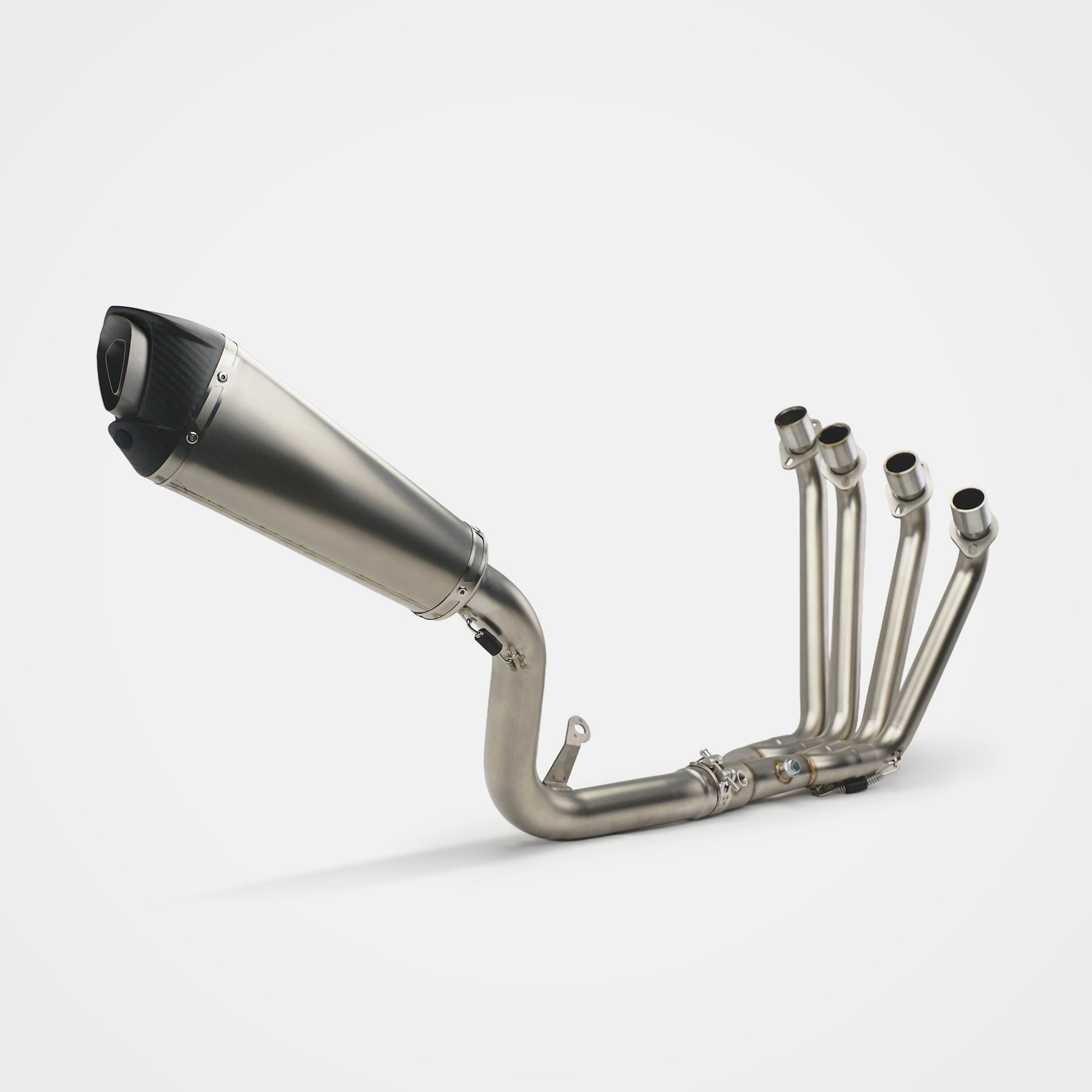 Honda CBR650 RR 2019~2025 Header & Mid-Pipe Assembly - Stainless Steel Titanium 51MM