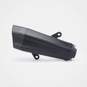 Honda Forza350 2022~2025 Header & Mid-Pipe Assembly - Stainless Steel black 60mm