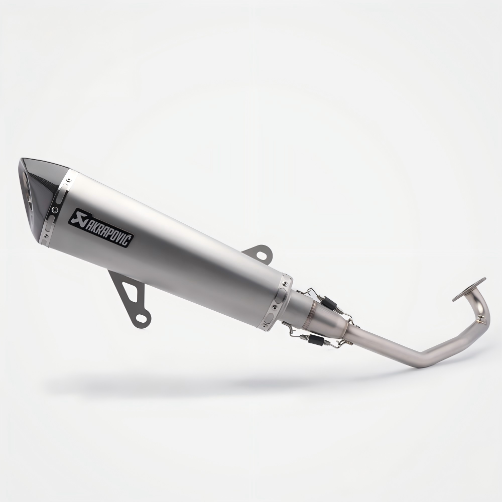 Honda ADV160 Full Exhaust System - Stainless Steel Titanium