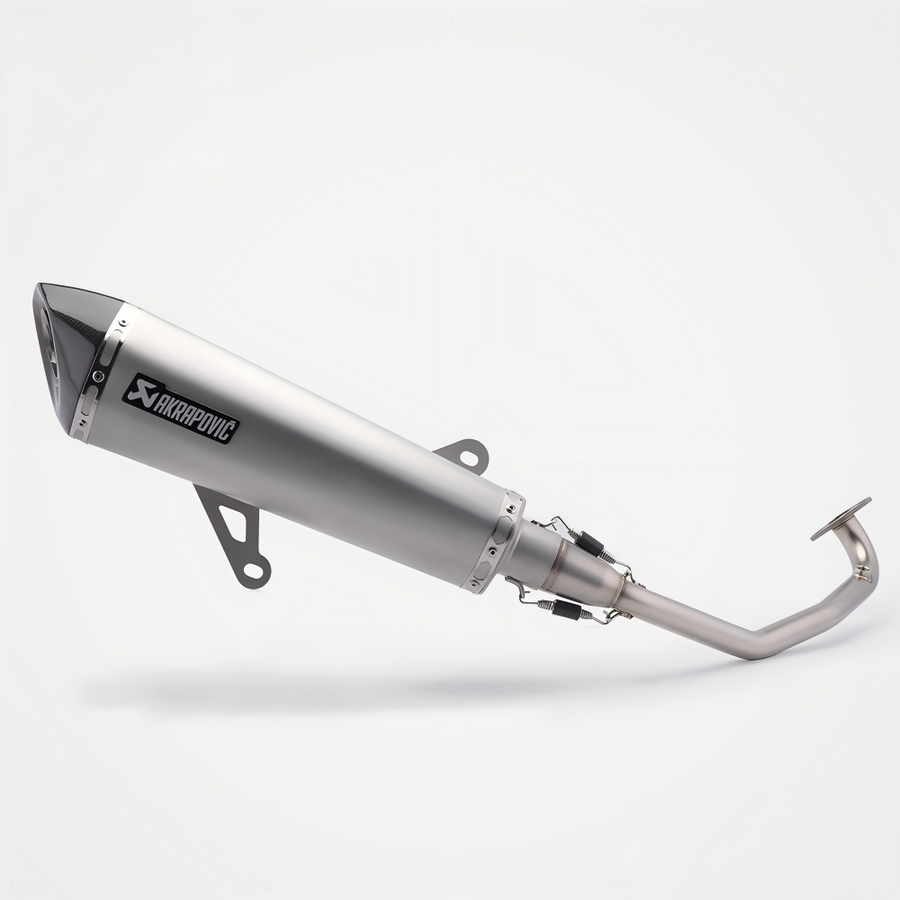 Honda ADV160 Full Exhaust System - Stainless Steel Titanium