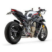 Ducati V4 V4s Panigale 2018-2024 Header & Mid-Pipe Assembly - Titanium Alloy