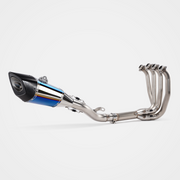 Kawasaki 6R ZX Full System - Stainless Steel Real Titanium Alloy