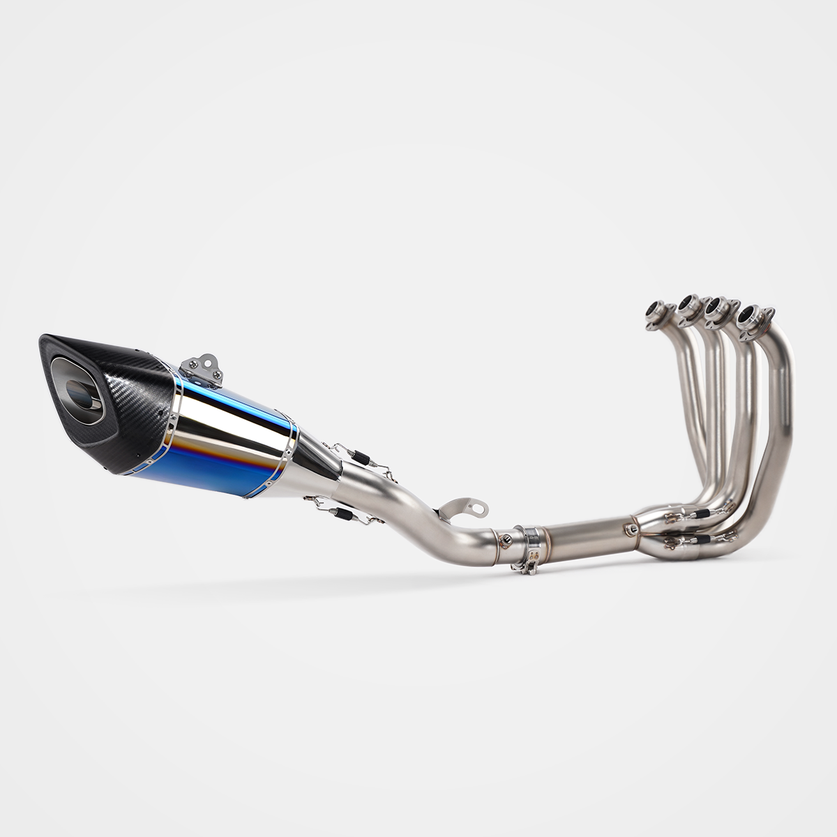 Kawasaki 6R ZX Full System - Stainless Steel Real Titanium Alloy