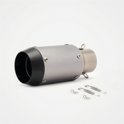 51/60mm Muffler Exhaust Muffler - Stainless Steel Real Mini