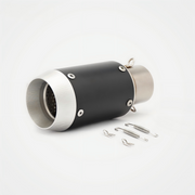 51/60mm Muffler Exhaust Muffler - Stainless Steel Real Mini