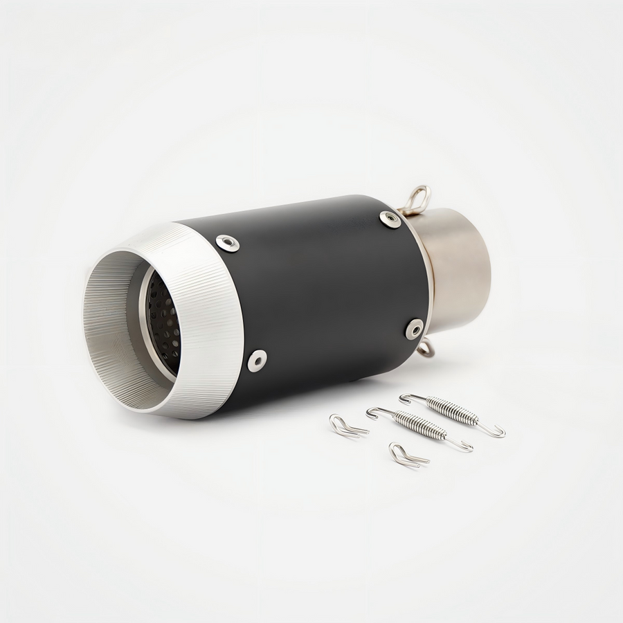 51/60mm Muffler Exhaust Muffler - Stainless Steel Real Mini
