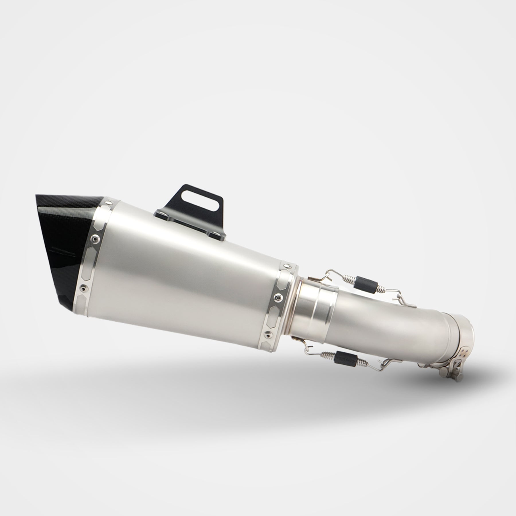 Kawasaki Z900 Slip-On Muffler - Stainless Steel Real Carbon Fiber