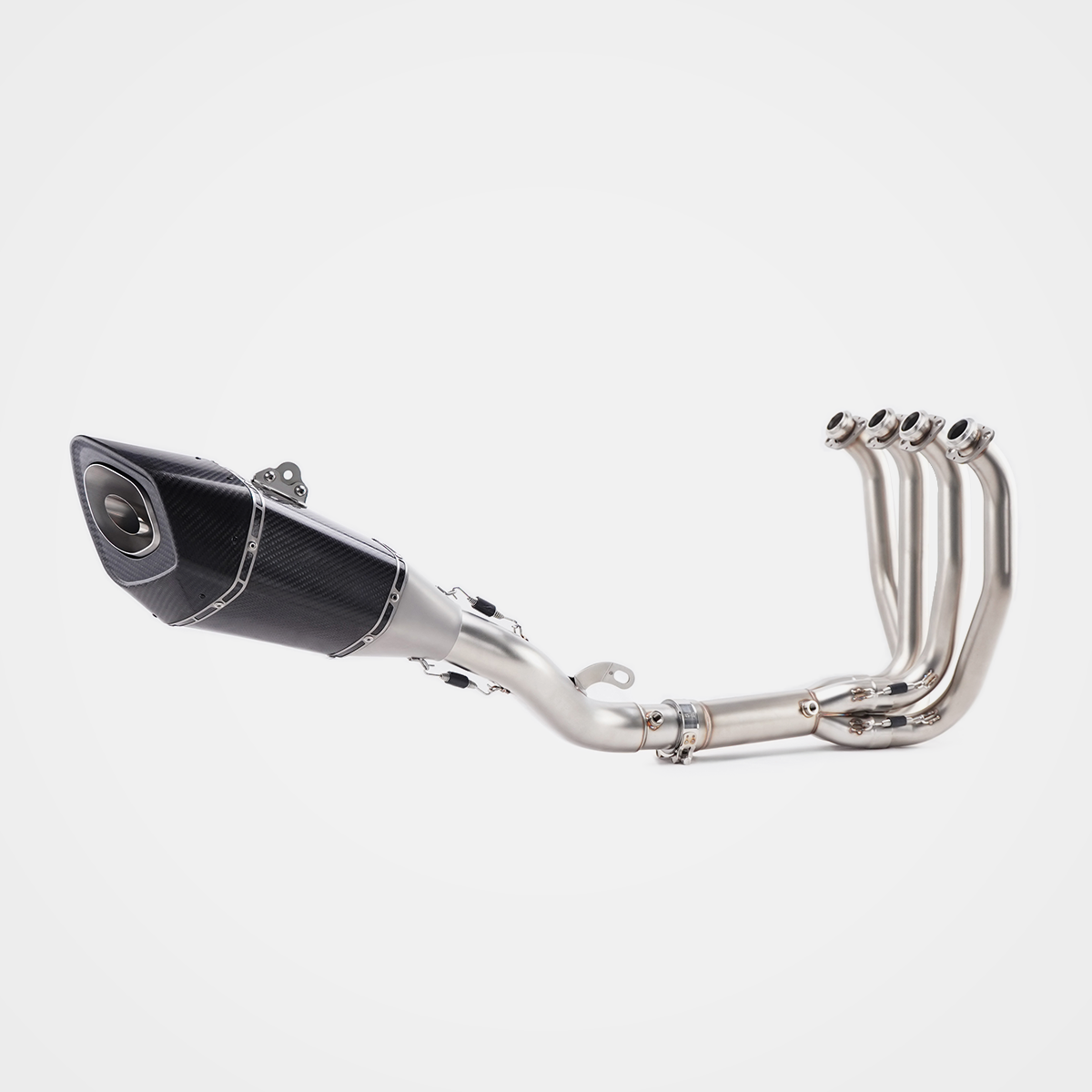 Kawasaki 6R ZX Full System - Stainless Steel Real Titanium Alloy