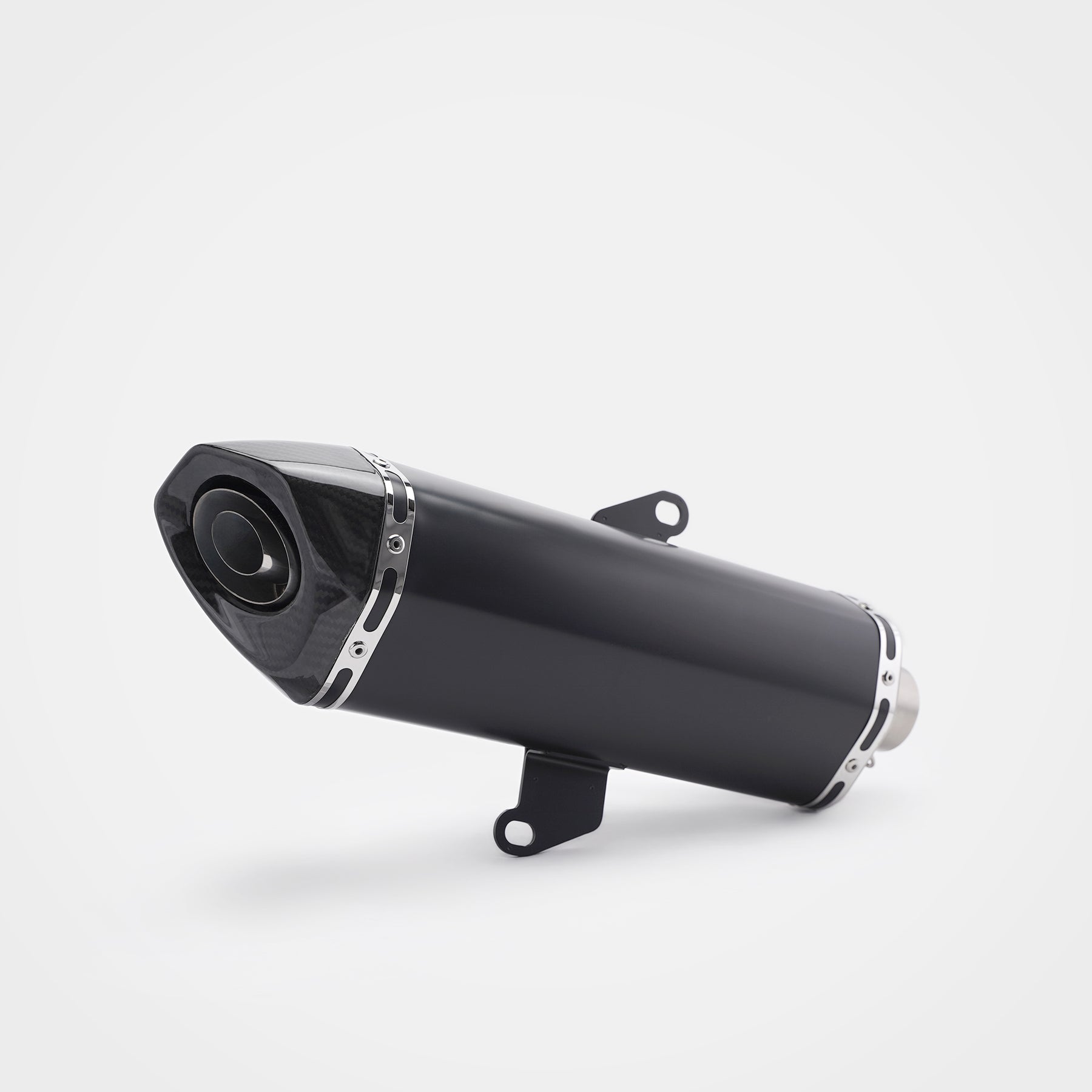 Honda Forza350 2022~2025 Header & Mid-Pipe Assembly - Stainless Steel black 51mm