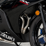 Suzuki GSX 250R DL250 GW250 Header & Mid-Pipe Assembly - Slip-On / Slip-On Exhaust Stainless Steel